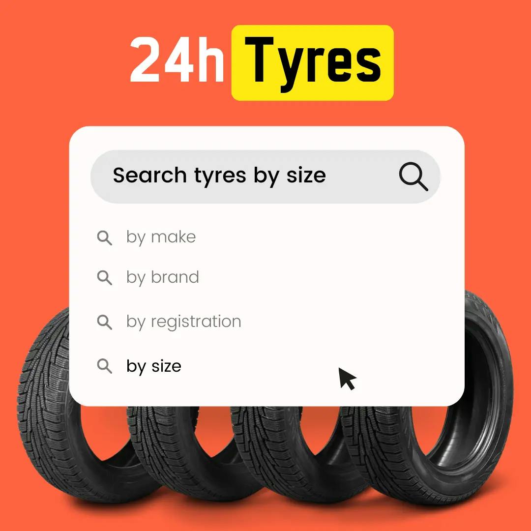 find tyres by size & get them fitted at your location at 24h tyres - browse our emergency tyre services